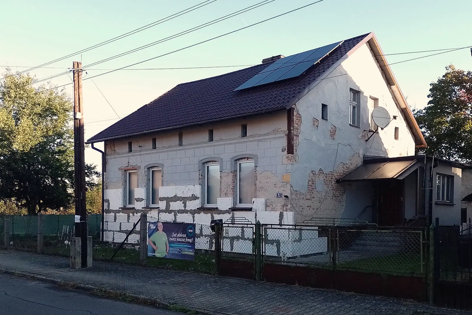 În lucru: Termoizolația unei case