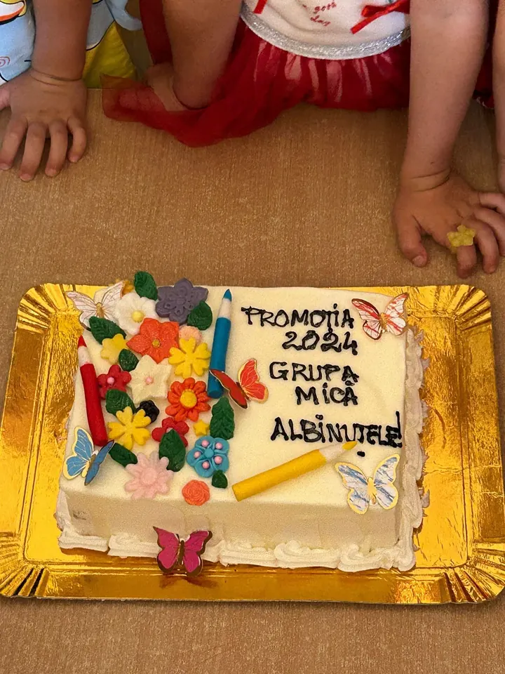 Tortul „Promoția 2024 grupa mică Albinuțele”