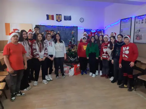 Gimnaziul în ii, serbarea de Crăciun 2022
