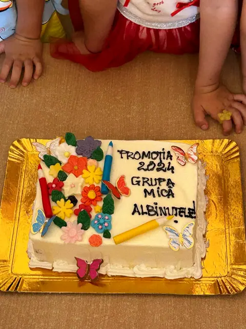 Tortul „Promoția 2024 grupa mică Albinuțele”