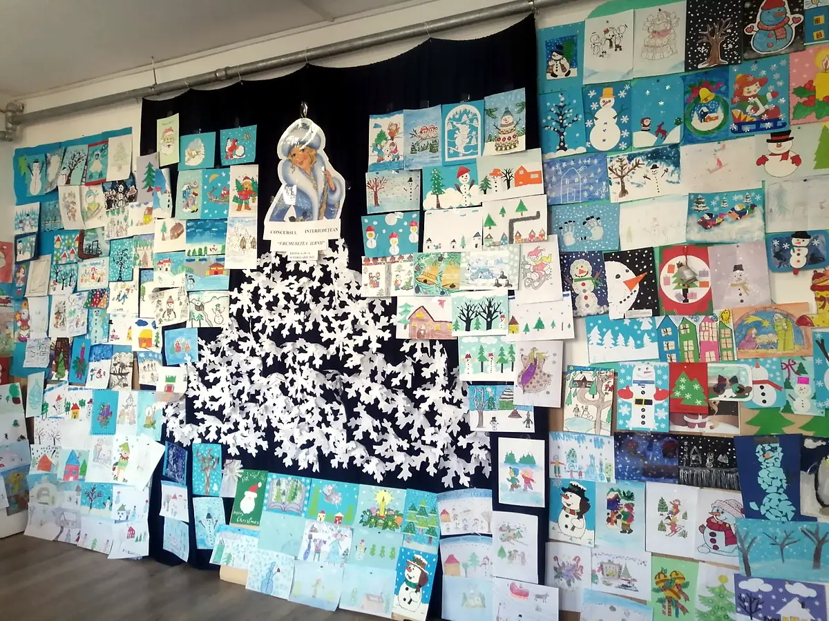 Expoziția „Frumusețea iernii”, vedere largă