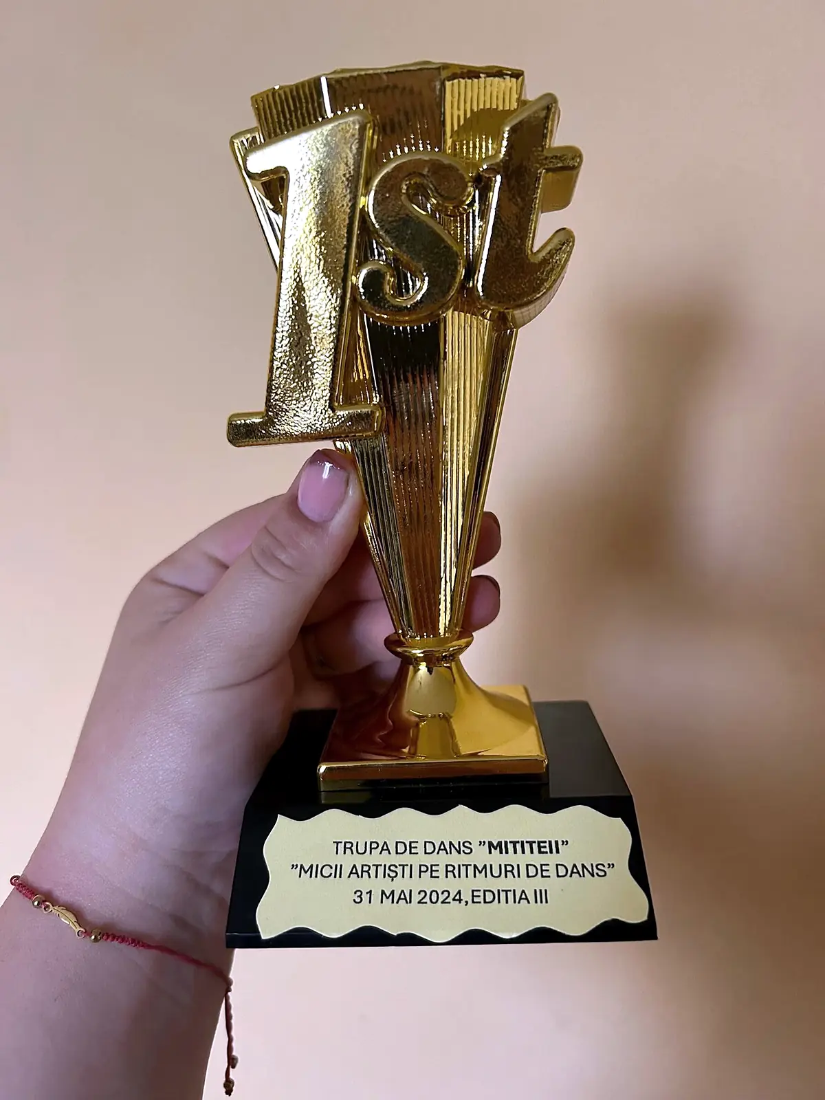 Trofeu Premiul I (al doilea unghi)