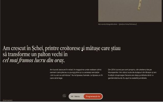 Ana Petrescu, despre page, frame 5