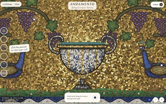 ANDAMENTO, index page, frame 1