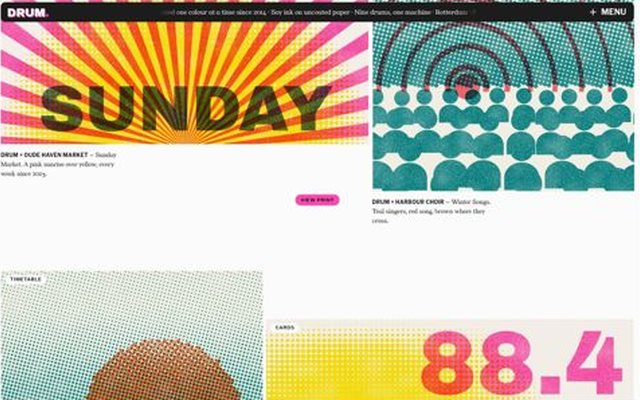 DRUM Riso, index page, frame 2