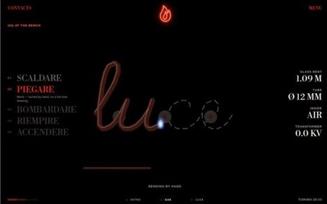 FIAMMA, index page, frame 6