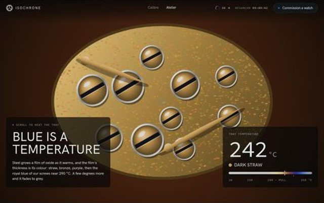 ISOCHRONE, atelier page, frame 5