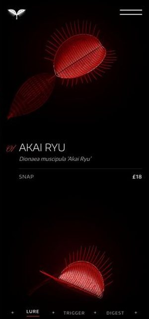 MUSCIPULA on a phone, collection page