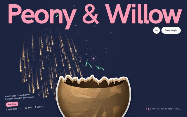 Peony & Willow: home page