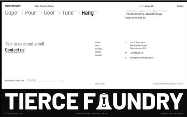 Tierce Foundry: frame 2