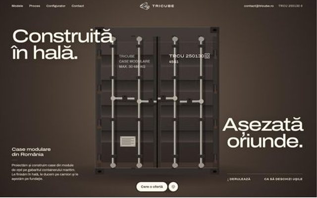 TRICUBE, index page, frame 1