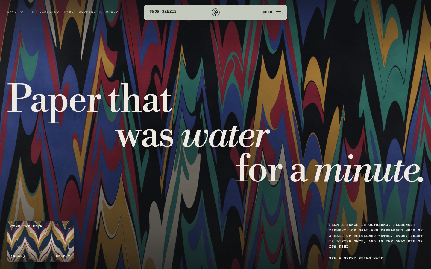 VASCA home page at 1440 × 900