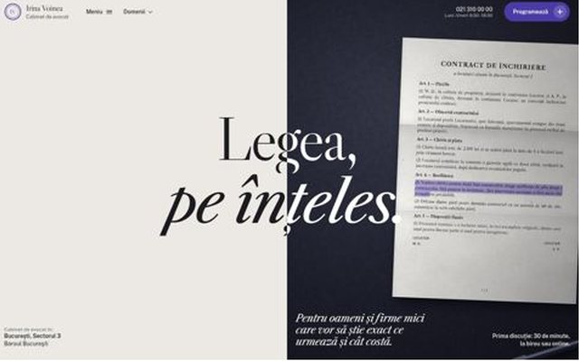 VOINEA, index page, frame 1