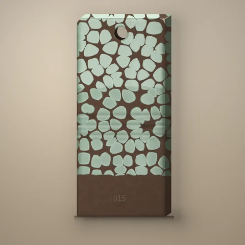 Test tile 015, Lichen Crawl: dry, crawled