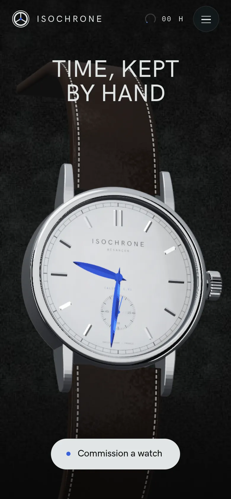 ISOCHRONE: the first screen on a phone