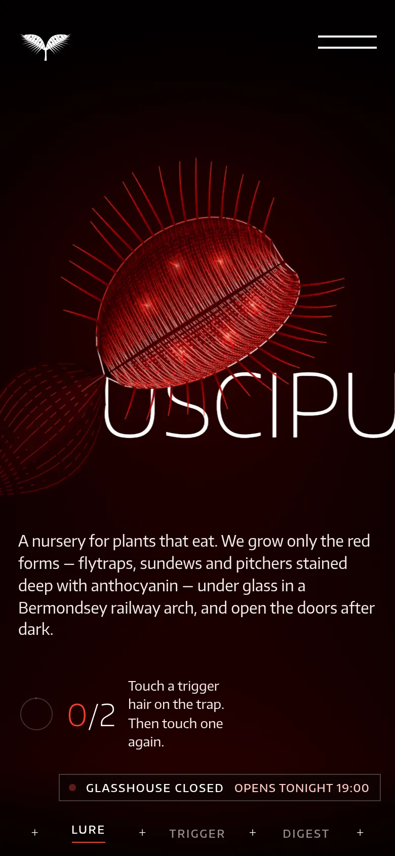 MUSCIPULA: the first screen on a phone