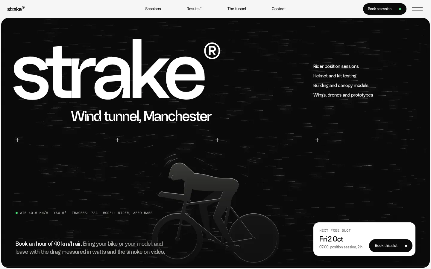 STRAKE: the first screen