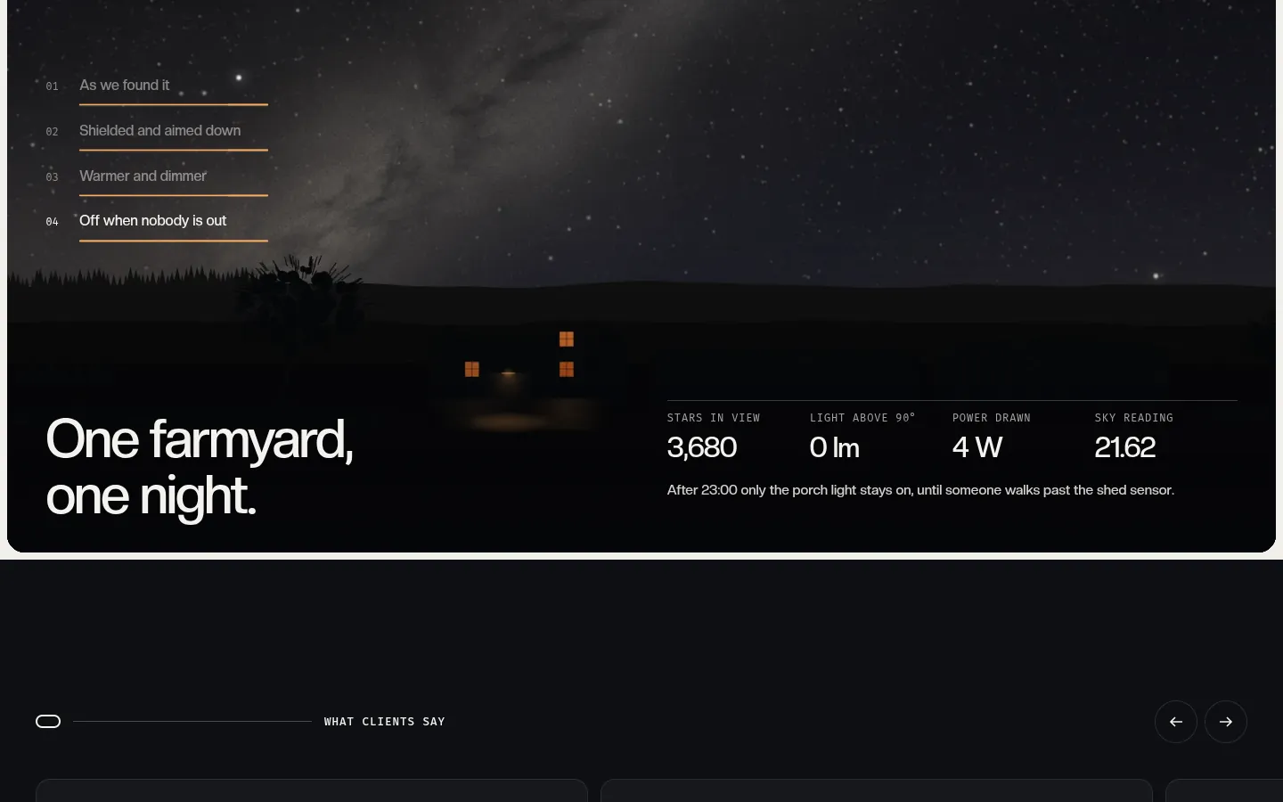 CUTOFF: a screen further down the page