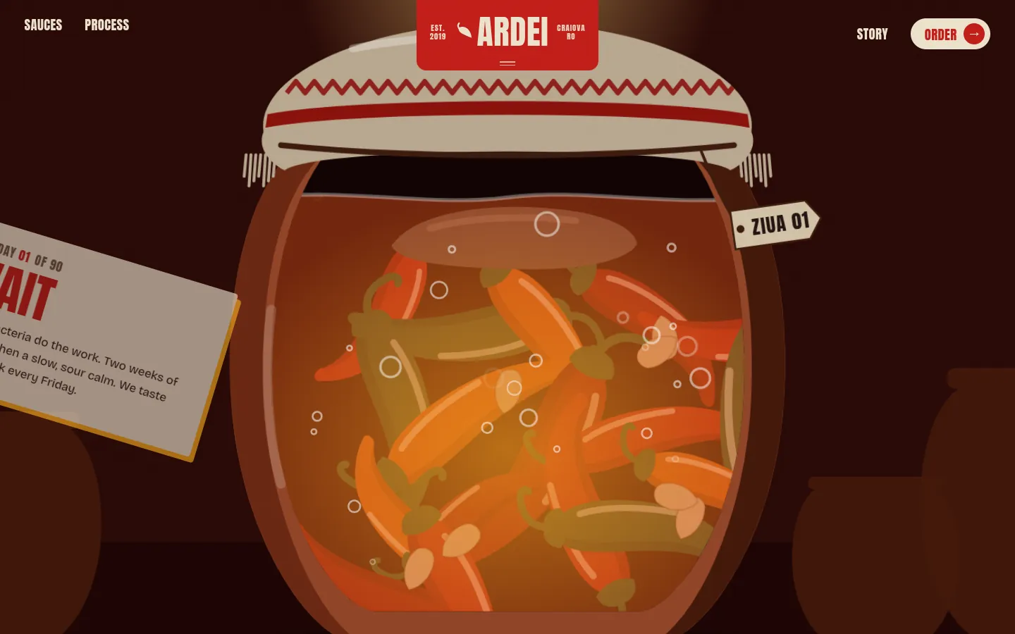 ARDEI: a screen further down the page